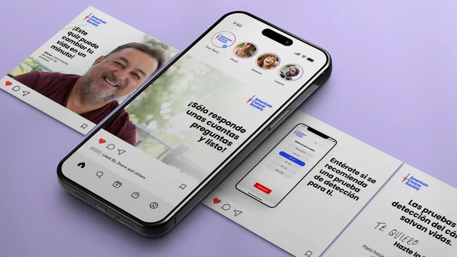 American Cancer Society Social Media Carousel