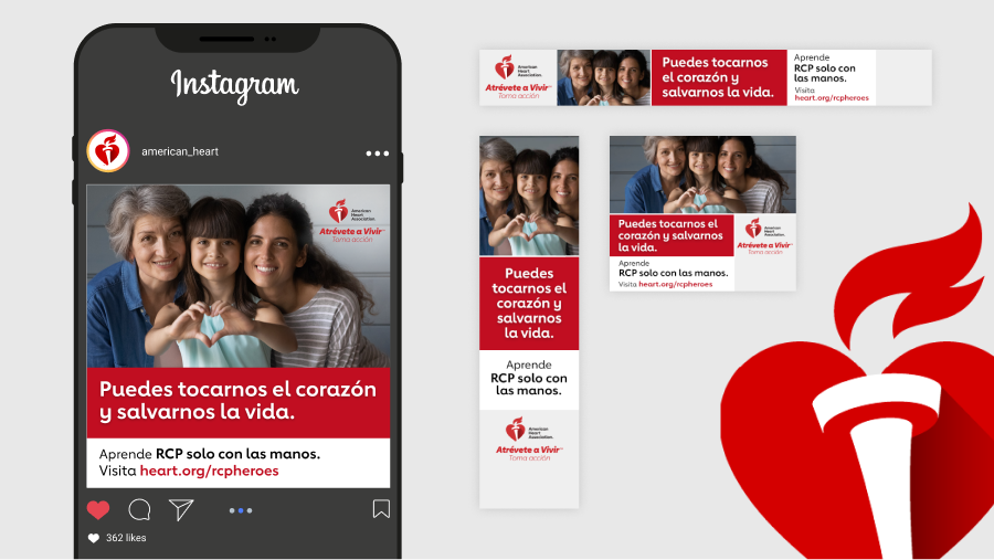 CPR Campaign Social Media & Display Ads